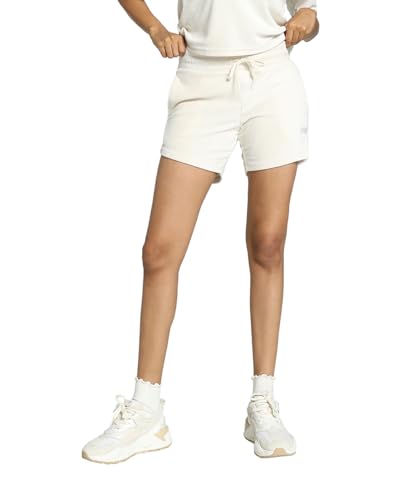 PUMA Women, ESS Elevated Shorts, Alpine Snow, L, (67794687)