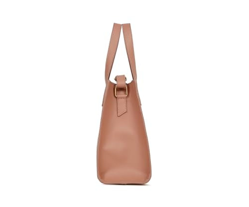 LOUIS STITCH Stylish Pink Handbag for Women | Ladies Satchel Handbag for Travel, Office, College | LDB-VF1039-HBPK