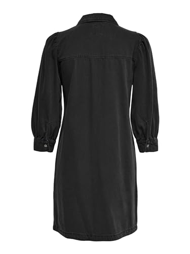 ONLY Women Black Shirt Mini Dress