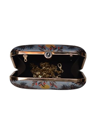 Artklim Mughal Garden Motif Printed Clutch