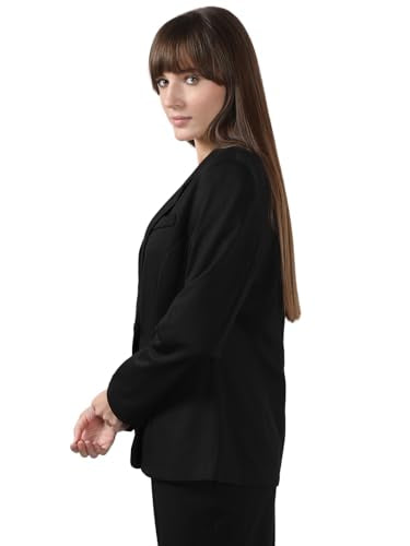 VERO MODA Women's Regular Fit Black Blazer