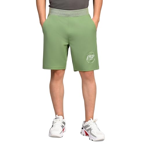 Skechers Mens AD Sprint Olive Shorts