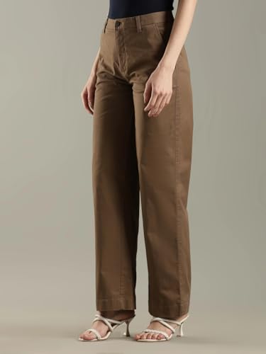 S26HWND012 Brown Womens Jeans