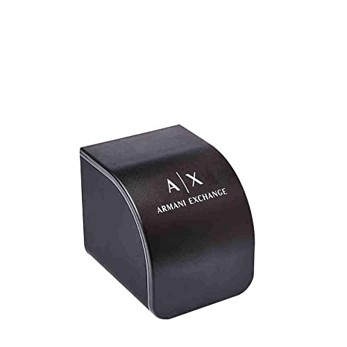 Armani Exchange Mens 46 mm Hampton Multi-Colour Dial Stainless Steel Analogue Watch - AX2416