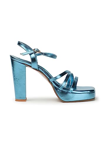 ELLE Women's Block Heel Gladiator Stylish Sandal