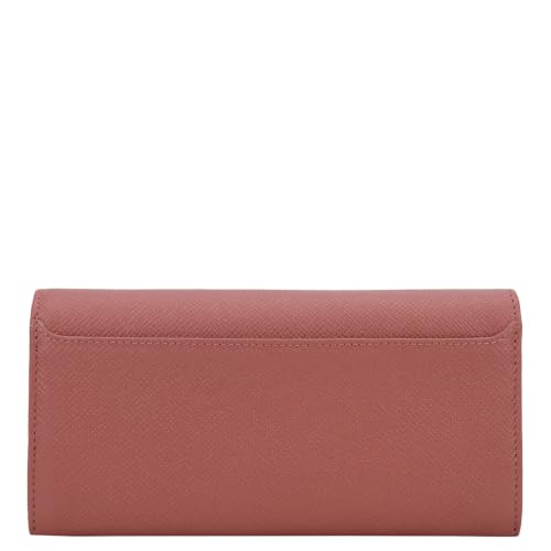 Da Milano Premium Leather Wallet for Women | Multi Compartment Travel Wallet - Rose Pink