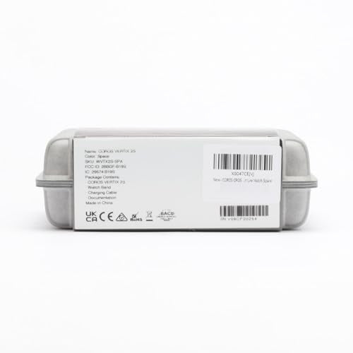 COROS VERTIX 2S Adventure GPS Watch, 36 Days Battery Life, GPS Navigation with Global Offline Maps, Route Planner, Heart Rate Monitor, Rock Climbing, Skiing, Running, Biking - Space Black