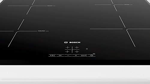 Bosch PIE651BB5I 1800W Glass Ceramic Induction Hob With 4 Cooking Zone, Black