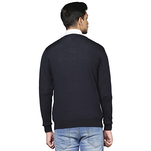 Raymond Dark Blue Sweater (Size: 42)-RMWX01111-B8