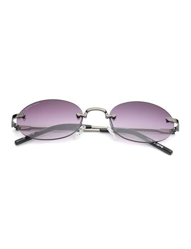 Fastrack Sunglasses |OVAL Gunmetal |UV protected | Large