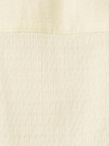 Max Women Textured Regular Fit Shirt (Beige_XL)