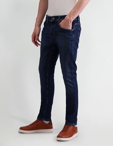 U.S. Polo Assn. Denim Co. Men's Tapered Jeans (UDJEN1349_Blue