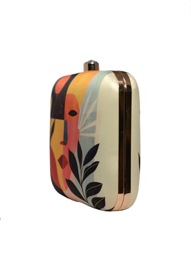 Artklim Abstract Art Printed Clutch