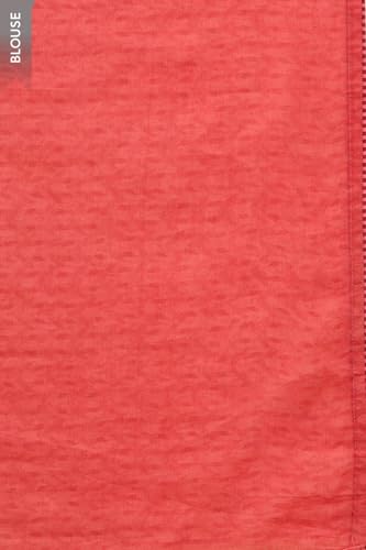 Taneira Women Light Yellow Cotton Mulmul Bengal Screen Print Saree with Unstitched Blouse (SAIP01AD4408 - Light Yellow)