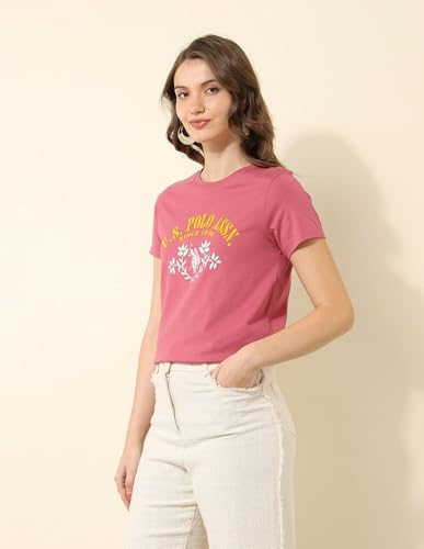 U.S. POLO ASSN. Women's Regular Fit T-Shirt (UWSS25TSH253