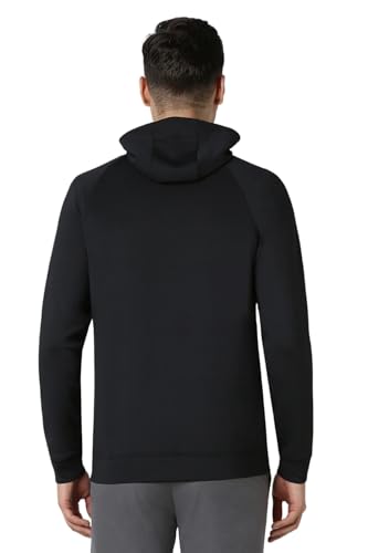 Van Heusen Men Black Solid Casual Jacket