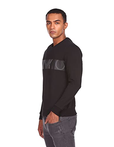 Arrow Newyork Crewneck Full Sleeve Sweat Shirt Black