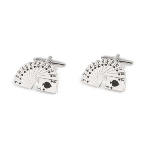 Shazé The Winning Hand Cufflinks