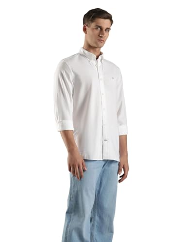 Solid Regular Fit Cotton Shirt