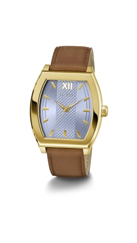 GUESS Punctual Blue Tonneau Dial Analog Men's Watch - GW0706G2