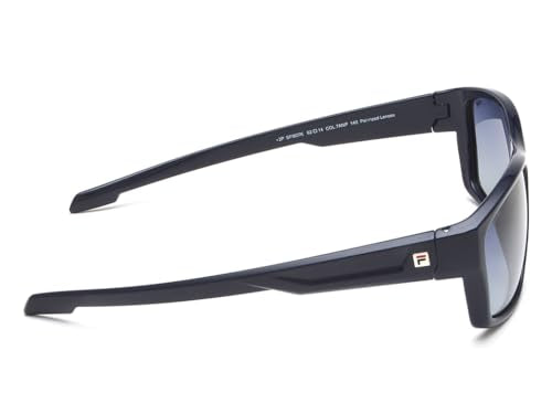FILA sunglasses| 100% UV protected | Gradient | Full Rim | Sports | Men | Large | Shiny Dark Blue Polycarbonate Frame | Blue Gradient TAC Lens