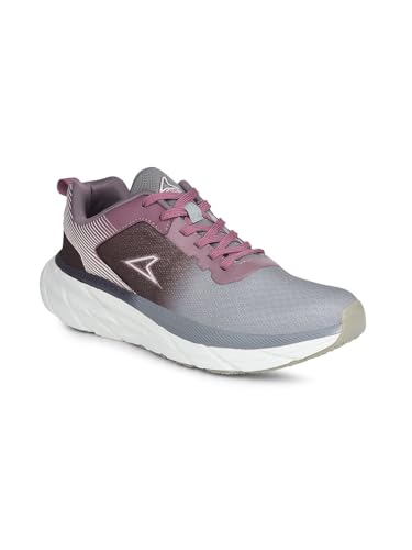 Power Women Sports Lace Up Shoes - Pink (6Uk)