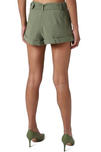 FOREVER 21 women's Boyfriend Shorts (440180_Olive