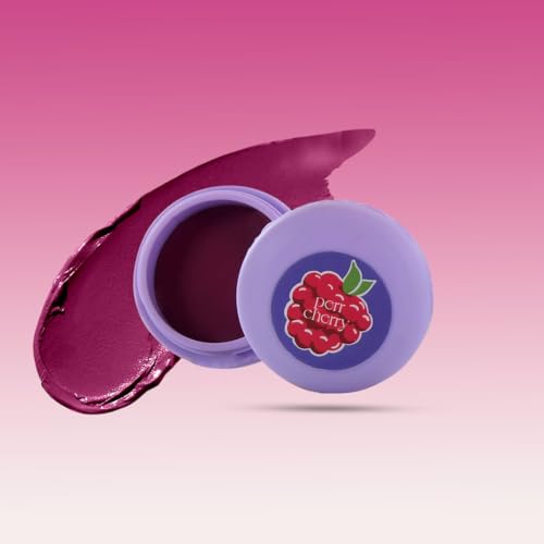 Perr Cherry Natural Lip and Cheek Tint Blush For Girls | Enriched with Vitamin E | 5g (Raspberry Chocolate, Pack of 1)