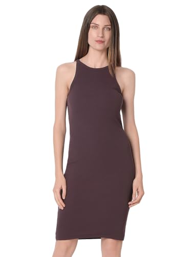 VERO MODA Womens Bodycon Purple Dress