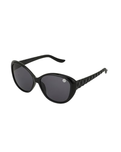 Carlton London Black toned with UV Protected Lens Rectangle Sunglass for Women