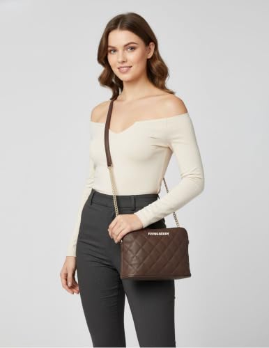 FLYING BERRY Womens Sling bag (BROWN)