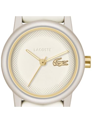 Lacoste Lacoste.12.12 Swift Qtz Basic Mini Beige Round Dial Women's Watch- 2001509