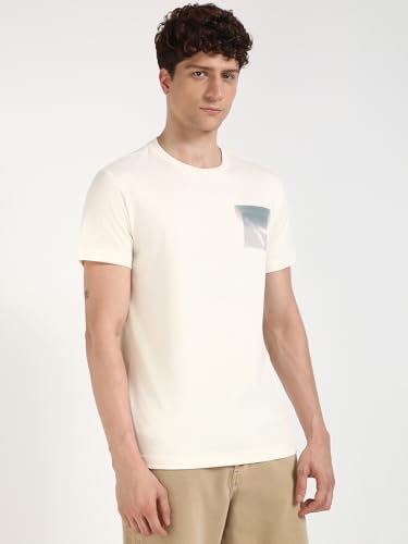 Calvin Klein Men White T Shirt