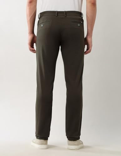 Arrow Sports Mens Olive Pants_ASAETRO2971_34
