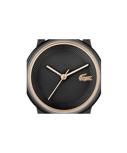 Lacoste 12.12 Swift Women’s Watch, 3H Swiss Quartz, Black, Tamanho exclusivo, Swift