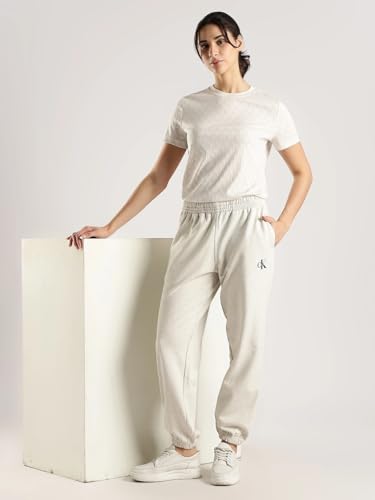 Regular Fit Heathered Mid Rise Jogger