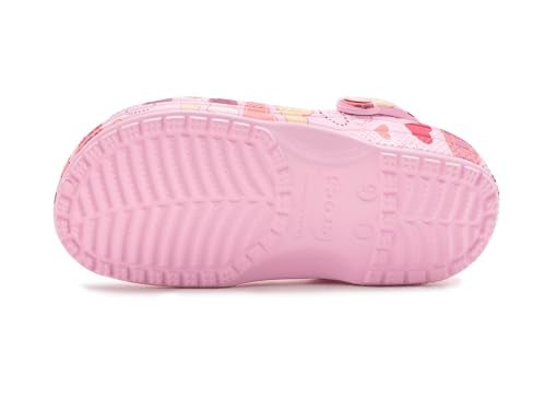 Crocs Classic Vday Kids Clog (Color-Pink | Size-1)