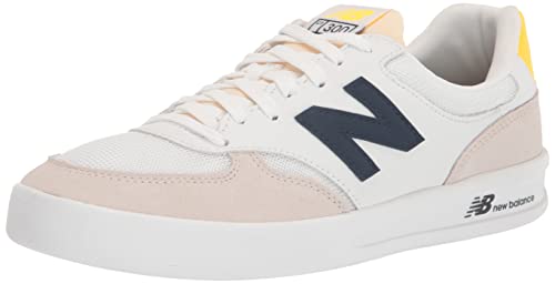New Balance Men's CT300 Casual Shoes, White,9.5