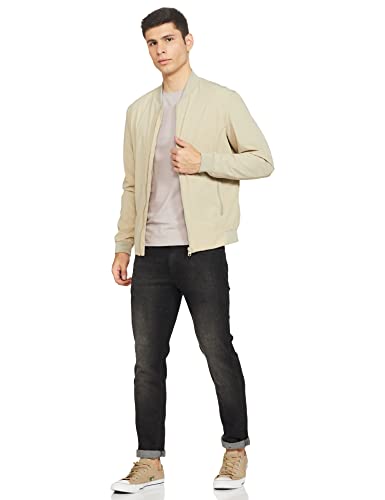 Pepe Jeans Mens Straight Jeans (PM206800A541_Black 1_38)