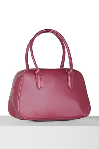 Women Maroon Casual Handbag
