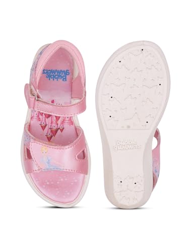 Bubblegummers Castle Princess, Pink, Sandal For Girls,Size6, 3615395
