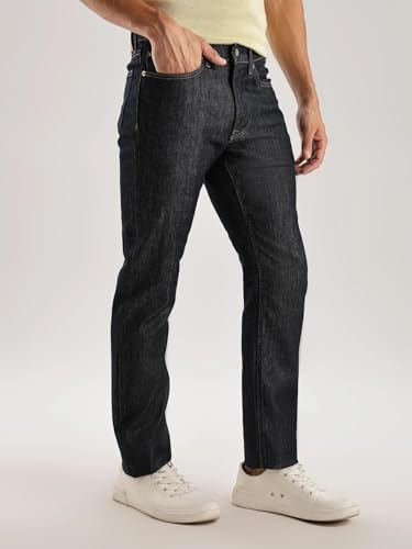 Rinse-Wash Slim Fit Mid Rise Jeans