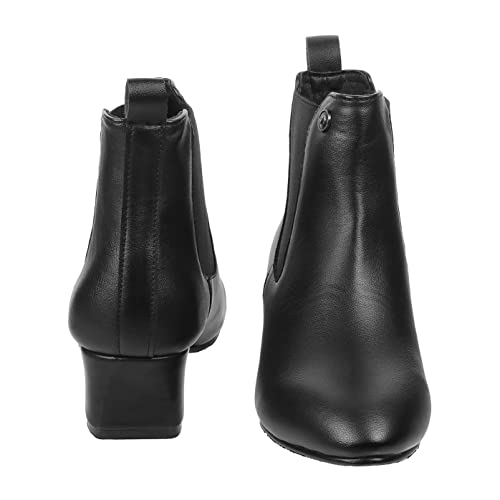 Metro Women Faux Leather Black Fashion Party Boots UK/5 EU/38 (31-85)
