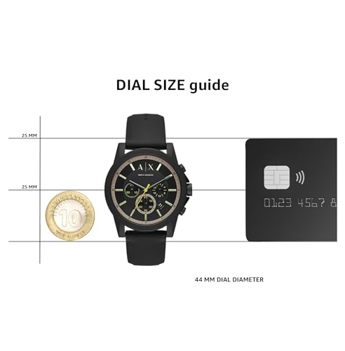 ARMANI EXCHANGE
半袖ポロシャツ
ホワイト / SMALL Armani Exchange Analog Black Dial Men's Watch-AX1343