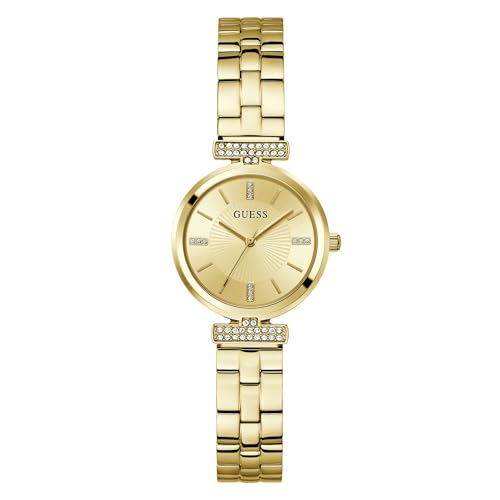 GUESS Analog Gold Dial Women's Watch-GW0762L2