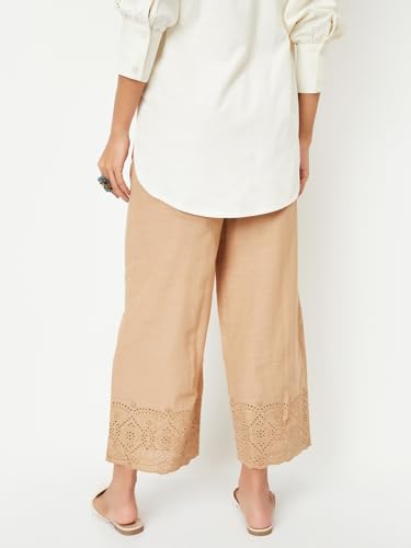Max Women's Regular Pants (VKFBFE24JA_Beige