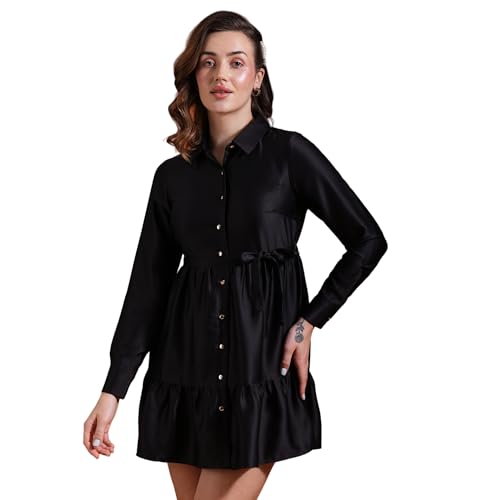 Globus Women Dress (GS567979_Black_M)