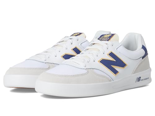 New Balance Men's CT300 Casual Shoes, White,10.5