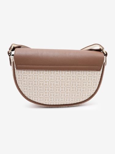Logo Beige Pvc Sling Bag