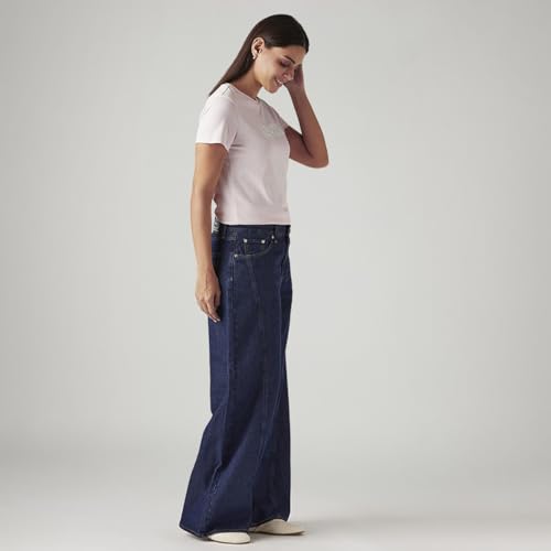 Levi's Women's 94 Mid Indigo Loose Fit Mid-Rise Jeans